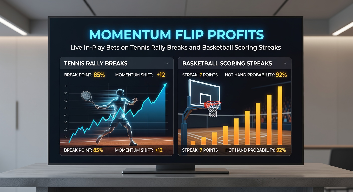 Basketball player draining a three-pointer during a heated scoring streak, with teammates rallying as momentum surges in the final minutes