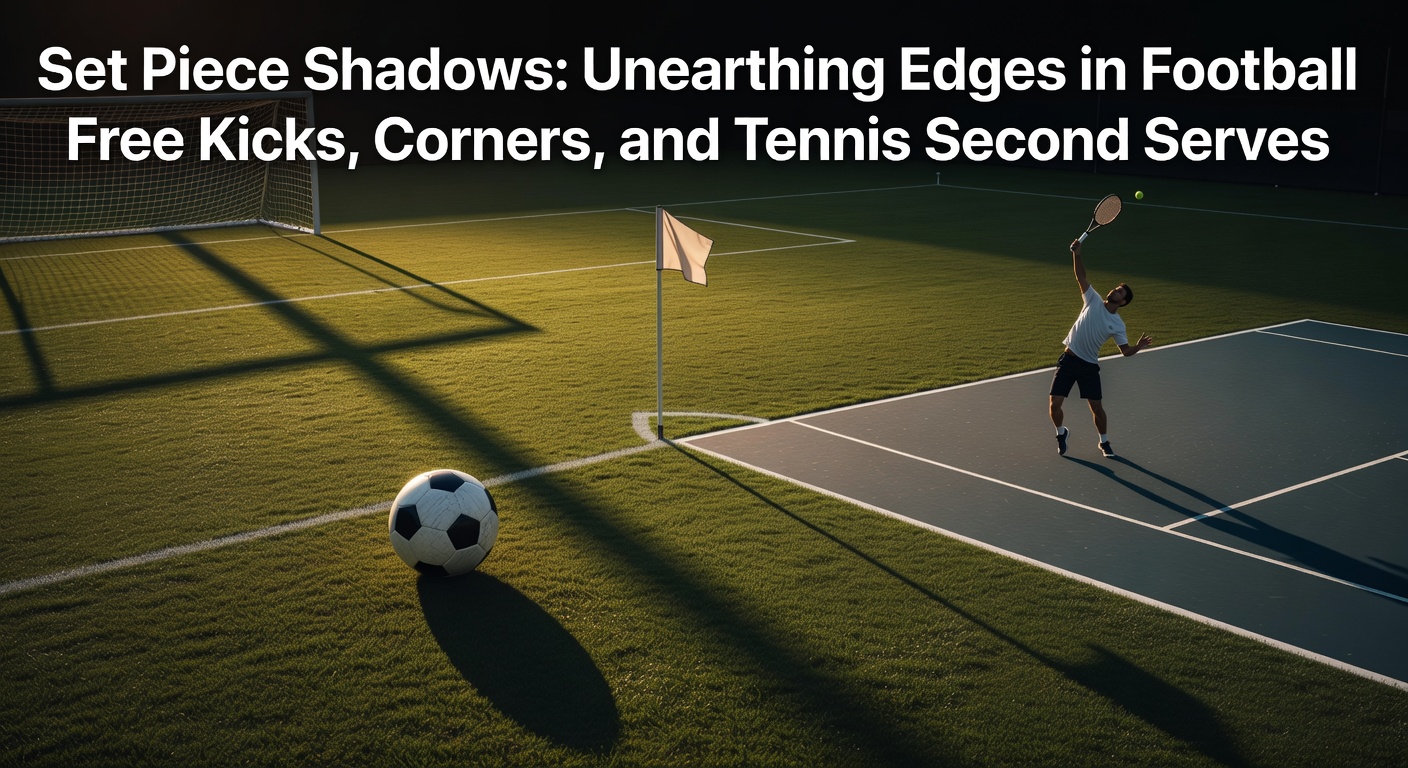 A football player preparing a free kick as the wall forms and goalkeeper tenses, highlighting set piece intensity